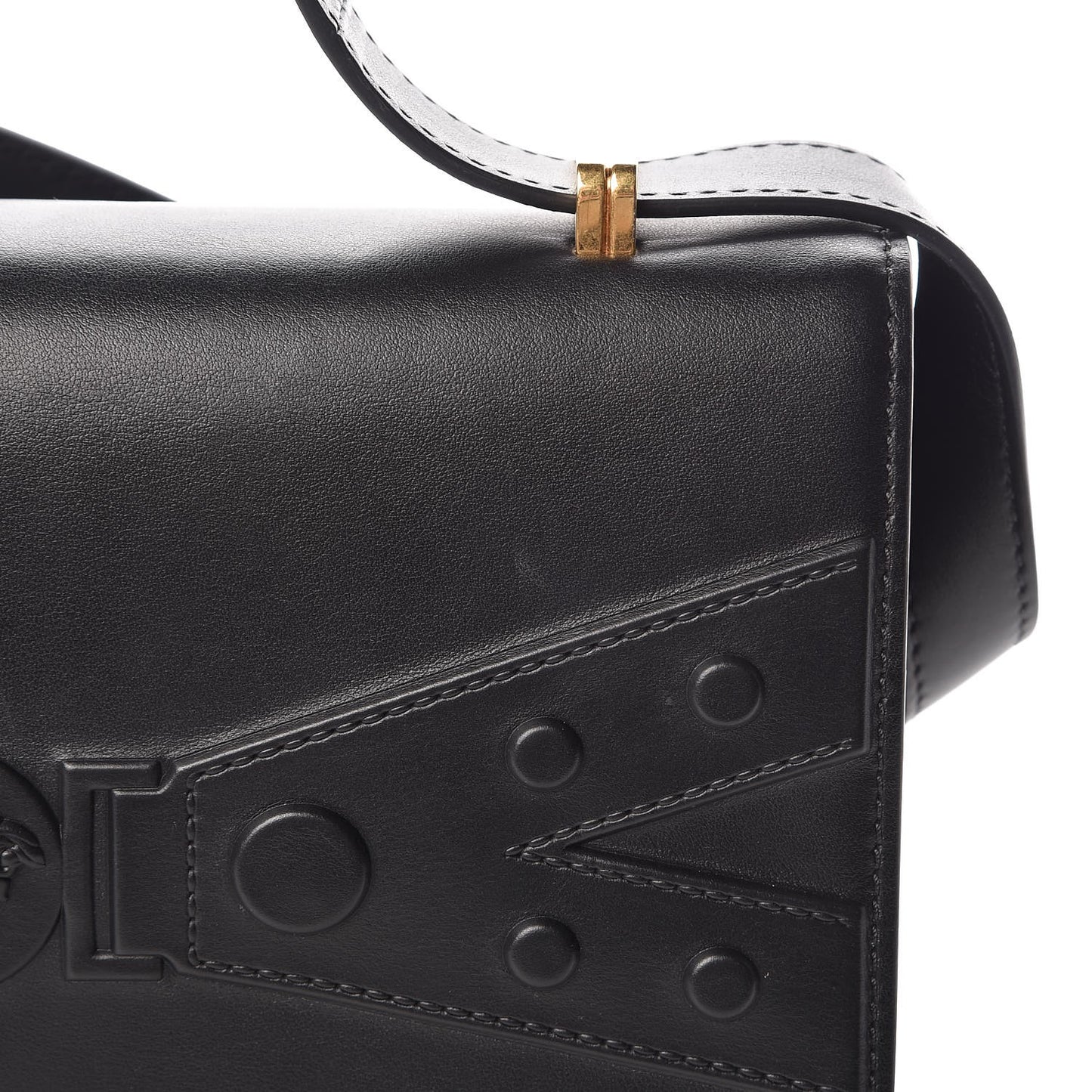 Calfskin Tribute X Shoulder Bag Black