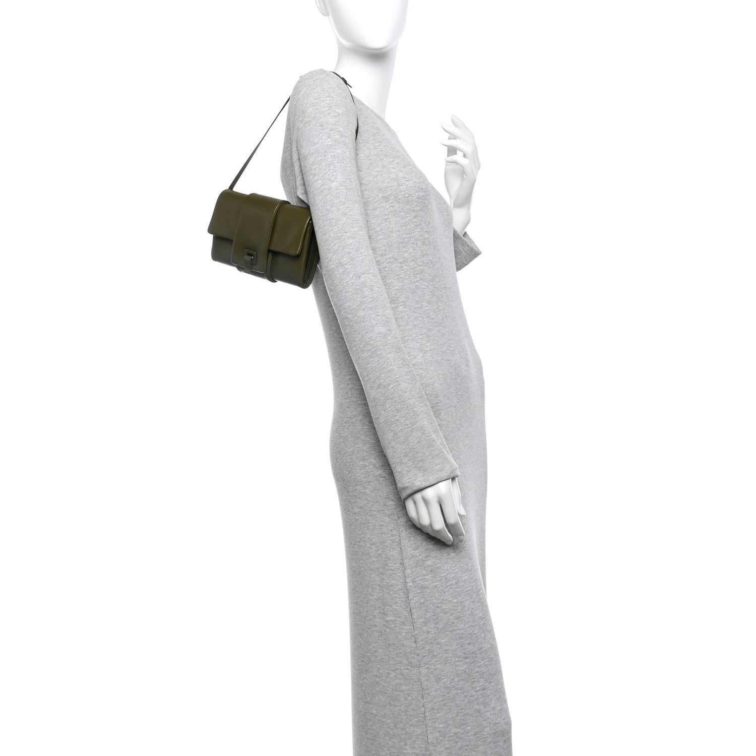 Proenza Schouler Nappa Flip Shoulder Bag Olive 2 of 10