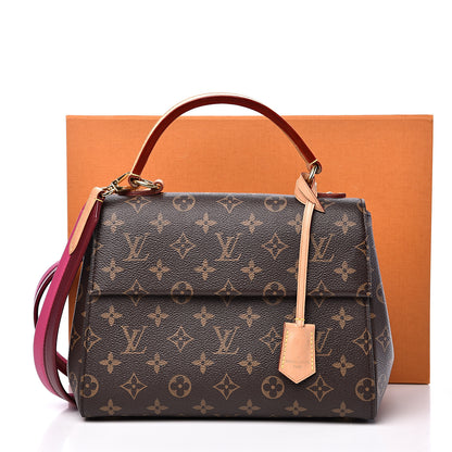 Louis Vuitton Monogram Cluny BB Bordeaux Fuchsia 13 of 13