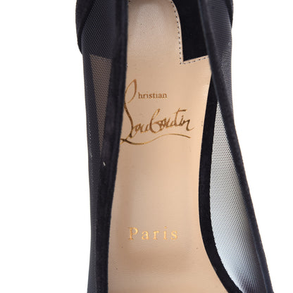 Christian Louboutin Veau Velours Rete Galativi 70 Pumps 39 Black 8 of 10