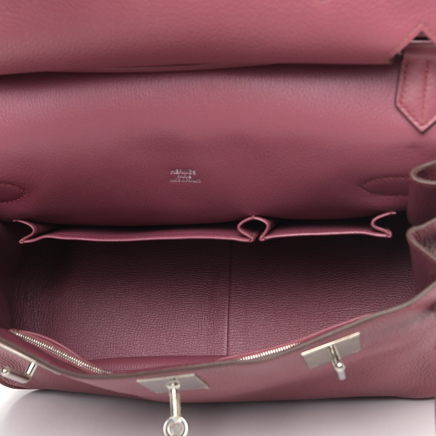 Hermes Taurillon Clemence Jypsiere 34 Bois De Rose 4 of 6
