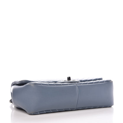 Chanel Lambskin Quilted Small CC Crossing Flap Light Blue 4 of 12