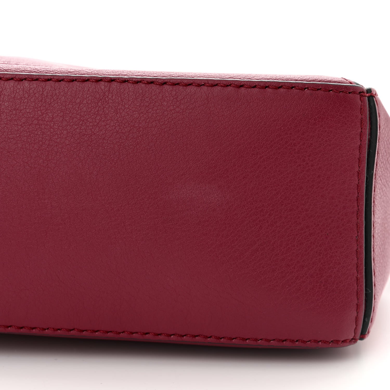 Loewe Calfskin Mini Puzzle Bag Wine 10 of 11