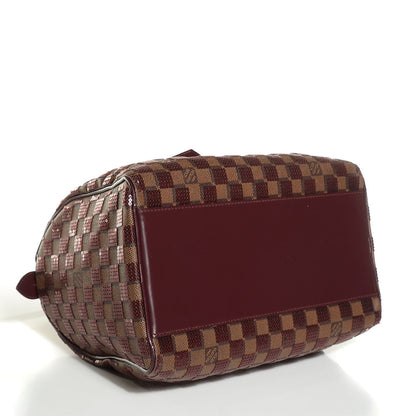 Louis Vuitton Damier Paillettes Speedy 30 Rouge 8 of 11
