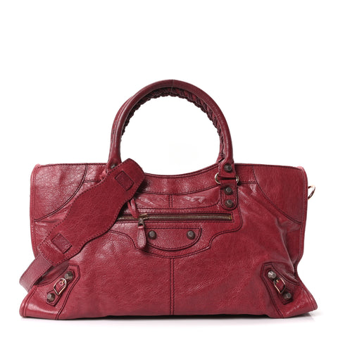 Agneau Giant 12 Rose Gold Hardware Part Time Cassis