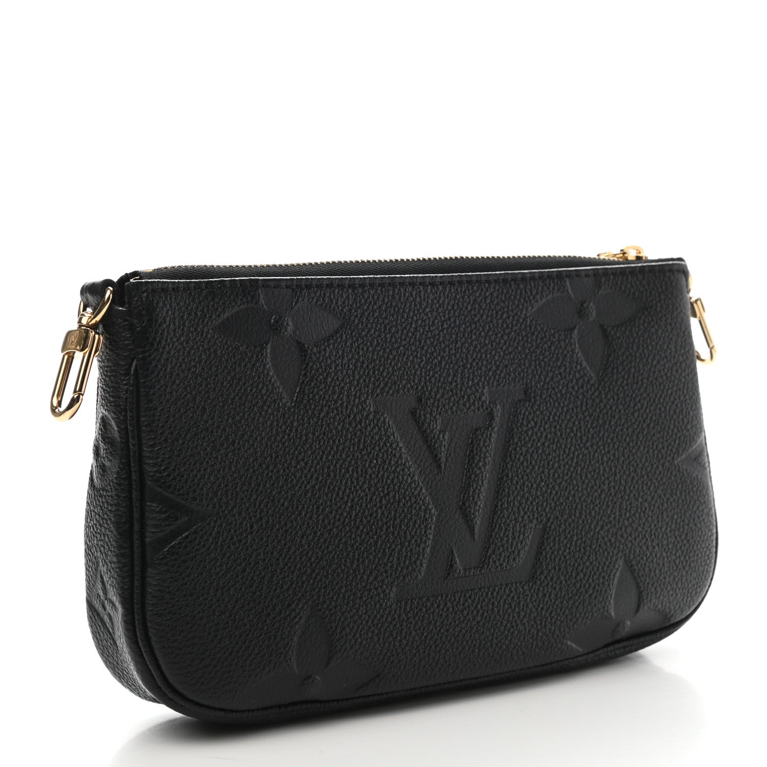 Louis Vuitton Empreinte Monogram Giant Multi Pochette Accessories Mini Pochette Black 2 of 5