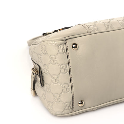 Gucci Guccissima Small Princy Satchel Off White 8 of 10