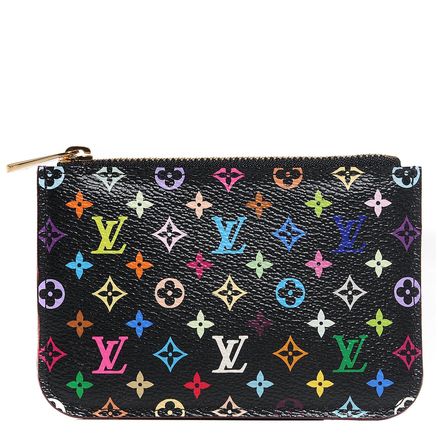 Monogram Multicolor Key Pouch Black Grenade