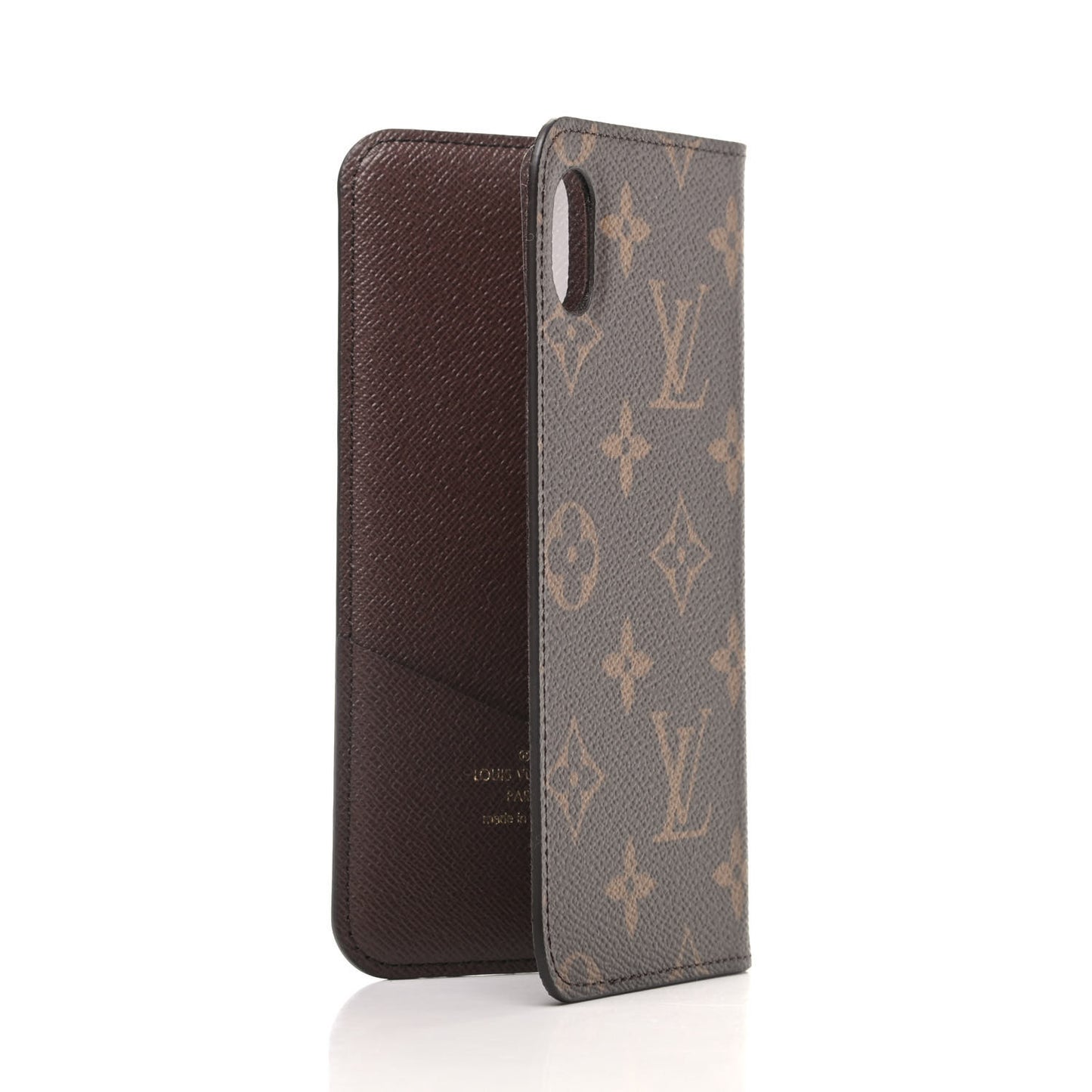 Monogram iPhone XR Folio Case