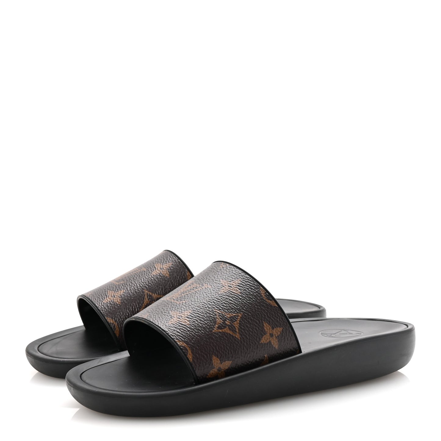 Monogram Sunbath Slide Sandals 37