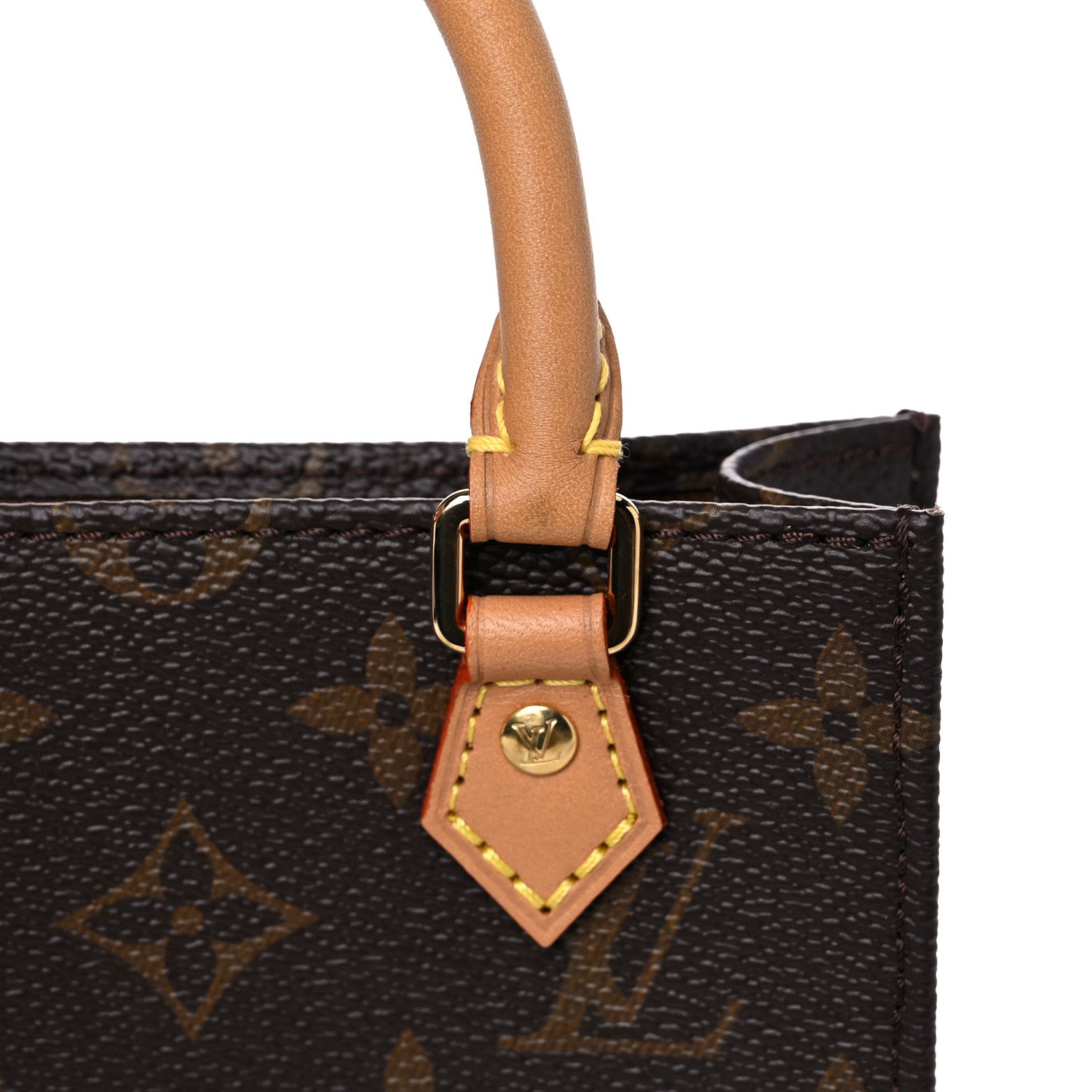 Louis Vuitton Monogram Petit Sac Plat 9 of 10