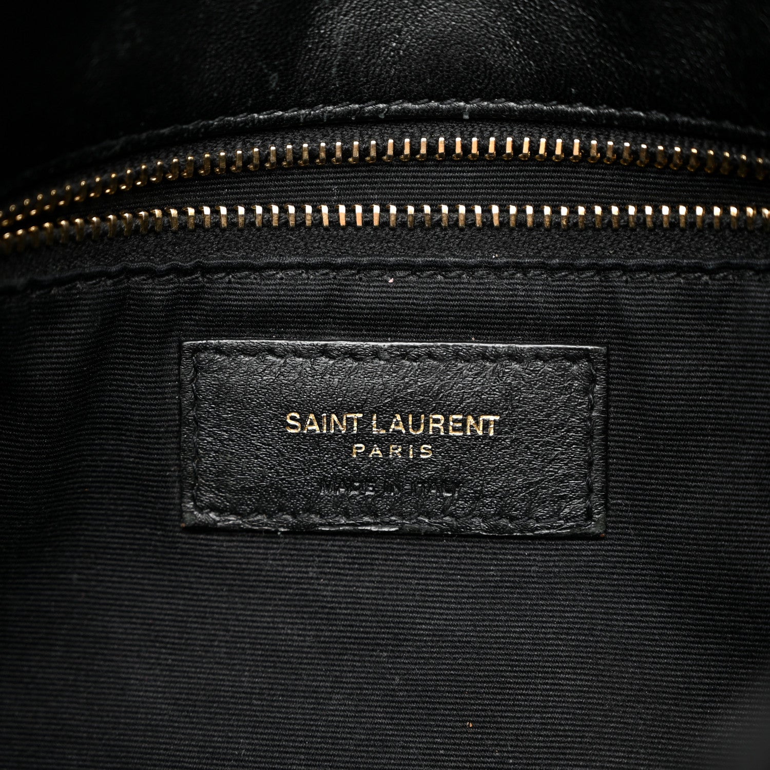 Saint Laurent Boucle Tweed Quilted Small Loulou Puffer Monogram Chain Satchel Black 6 of 12