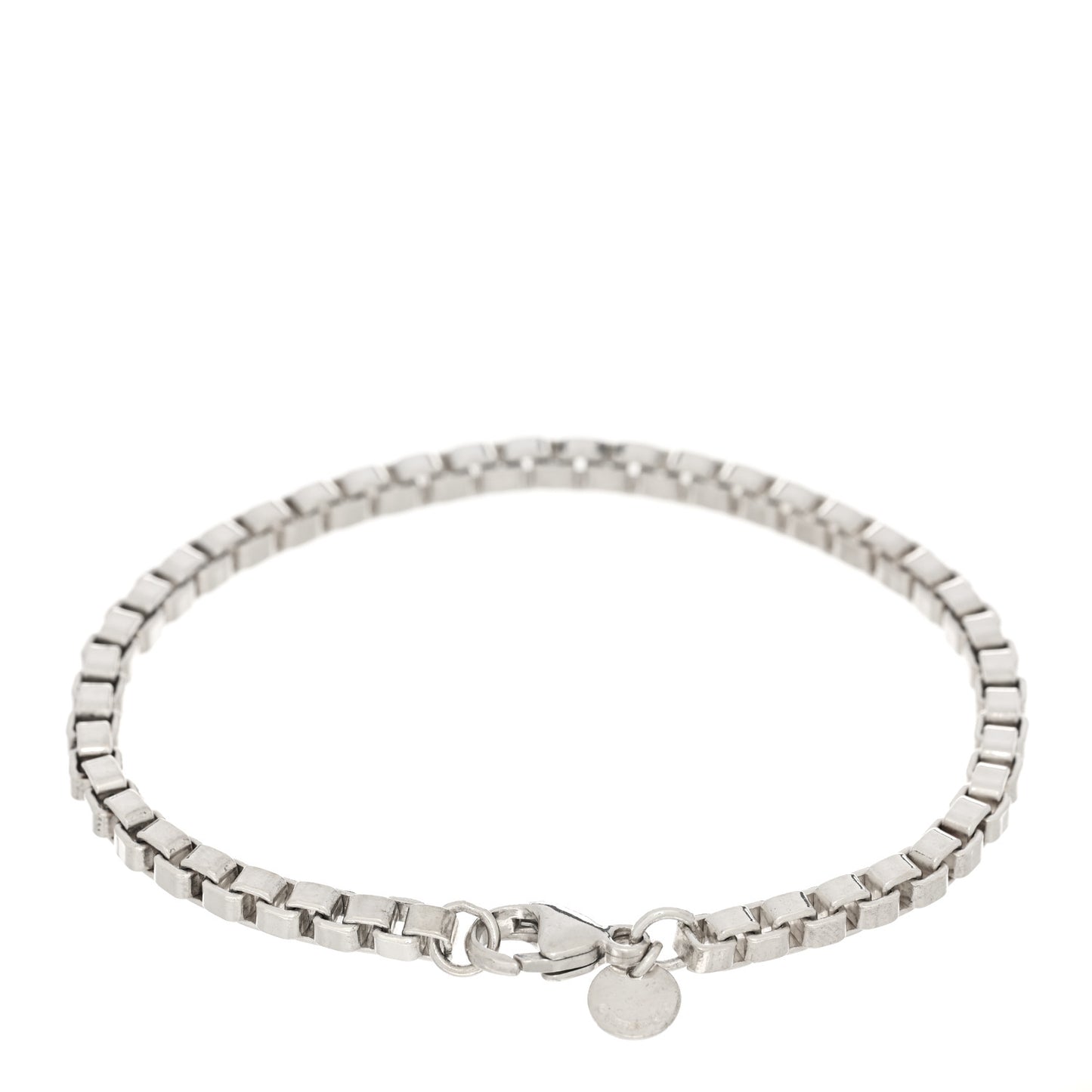 Sterling Silver 4mm Venetian Link Bracelet