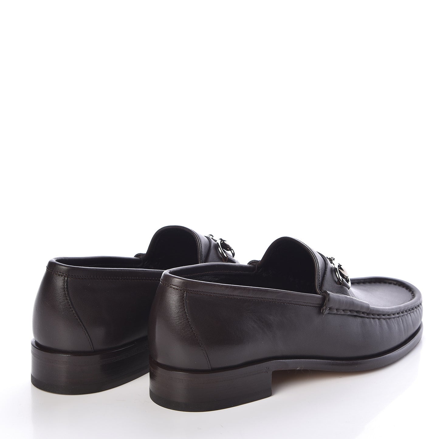 Calfskin Mens 1953 Horsebit Loafers 41 Marrone