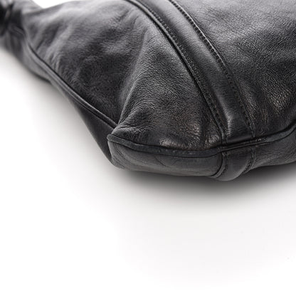 Gucci Calfskin Medium Britt Hobo Black 7 of 10