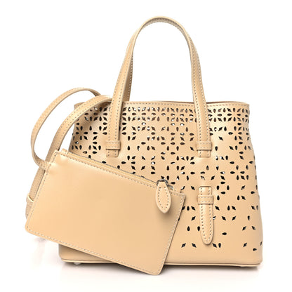 Alaia Palmelatto Calfskin Fiori Degrade Mina 20 Bag Sable 1 of 9