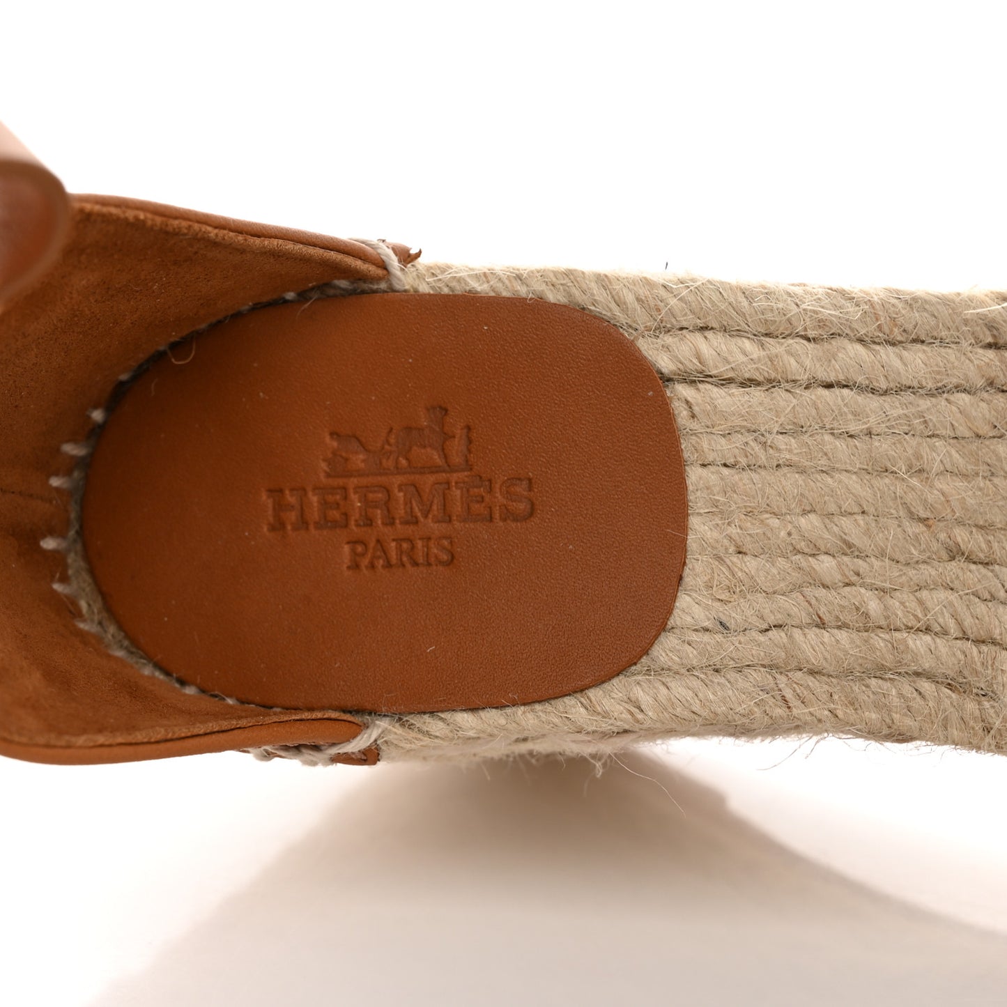 Calfskin Tipoli Espadrille Wedge Sandals 35 Gold