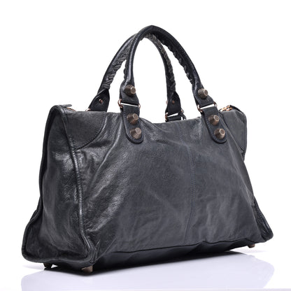 Balenciaga Agneau Giant 21 Rose Gold Hardware Work Anthracite 3 of 9