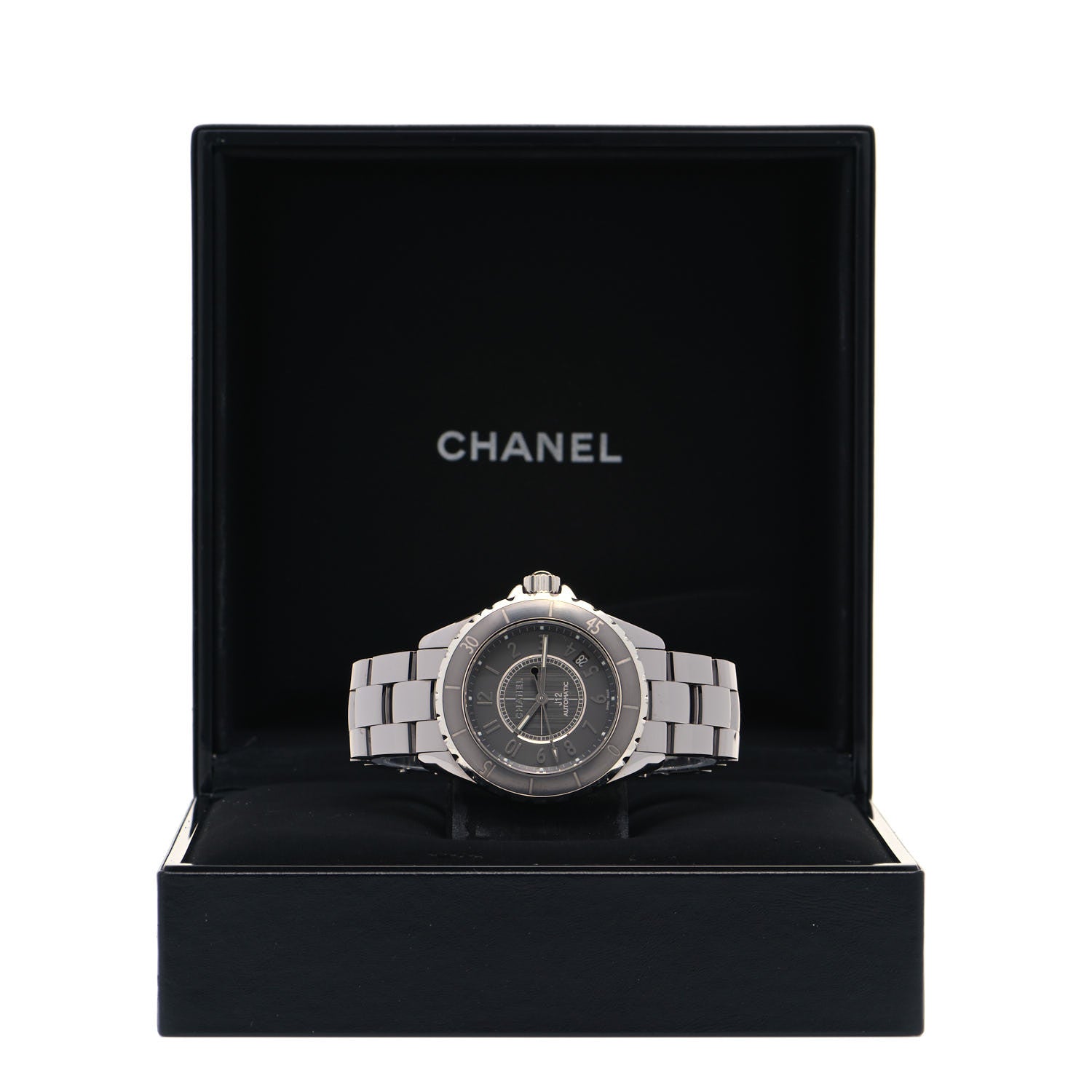 Chanel Titanium Ceramic 38mm J12 Chromatic Automatic Watch 5 of 5