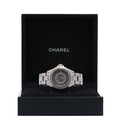 Chanel Titanium Ceramic 38mm J12 Chromatic Automatic Watch 5 of 5