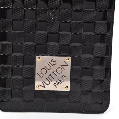 Louis Vuitton Damier Vernis Club Bag Black 10 of 10