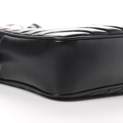 Saint Laurent Calfskin Matelasse Monogram Lou Camera Bag Black 9 of 14