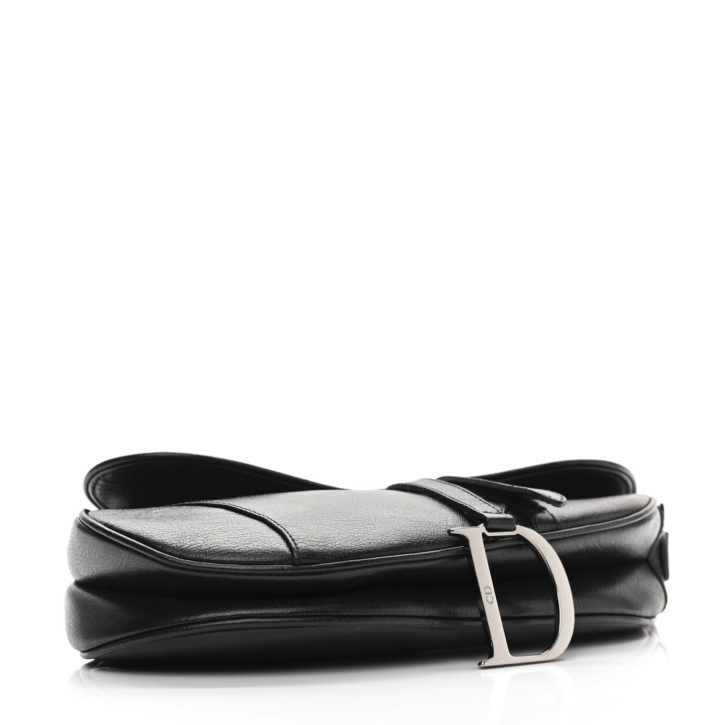 Calfskin Saddle Bag Black