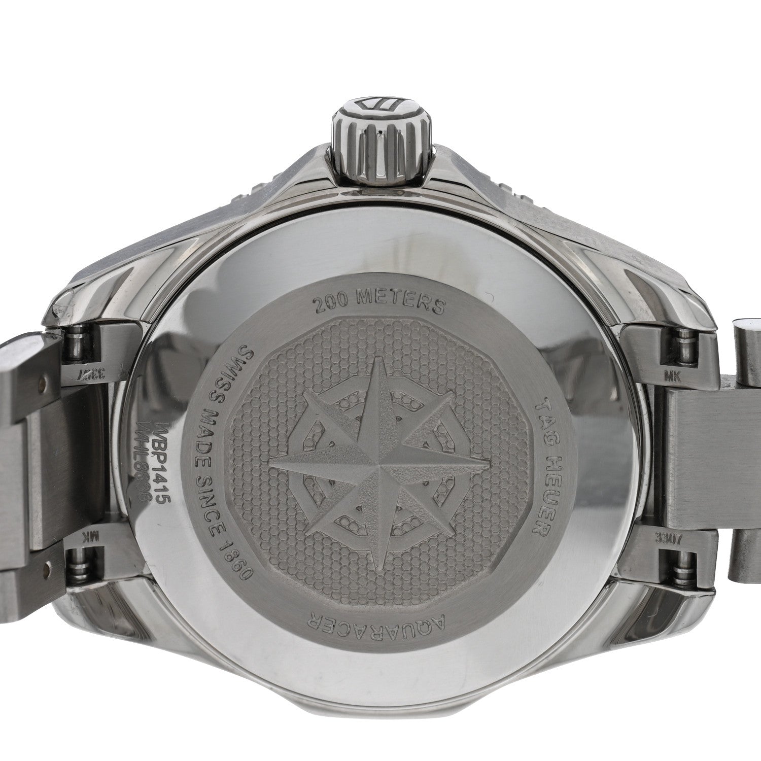 Tag Heuer Stainless Steel 30mm Aquaracer Lady Quartz Watch Blue WBP1415 4 of 5