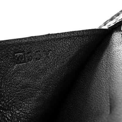 Hermes Taurillon Clemence Bearn Gusset Wallet Black 7 of 7
