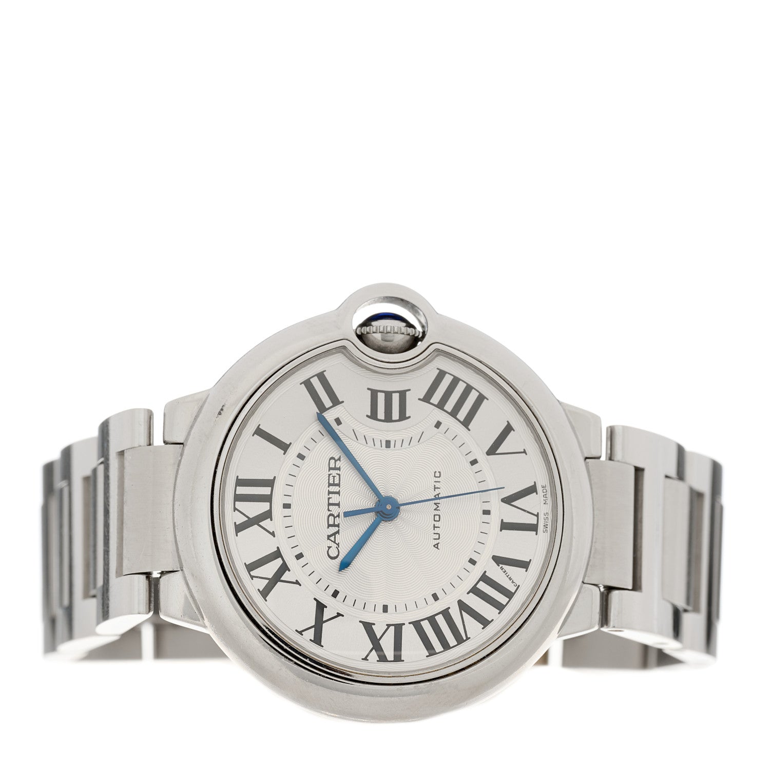 Cartier Stainless Steel 36mm Ballon Bleu De Cartier Automatic Watch 2 of 5