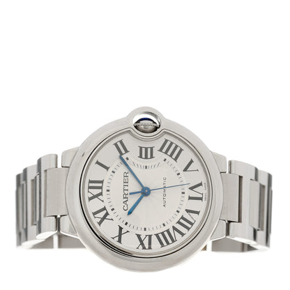 Cartier Stainless Steel 36mm Ballon Bleu De Cartier Automatic Watch 2 of 5