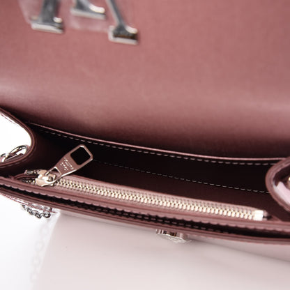 Louis Vuitton Patent Louise PM Chain Clutch Rose Cuivre 5 of 7