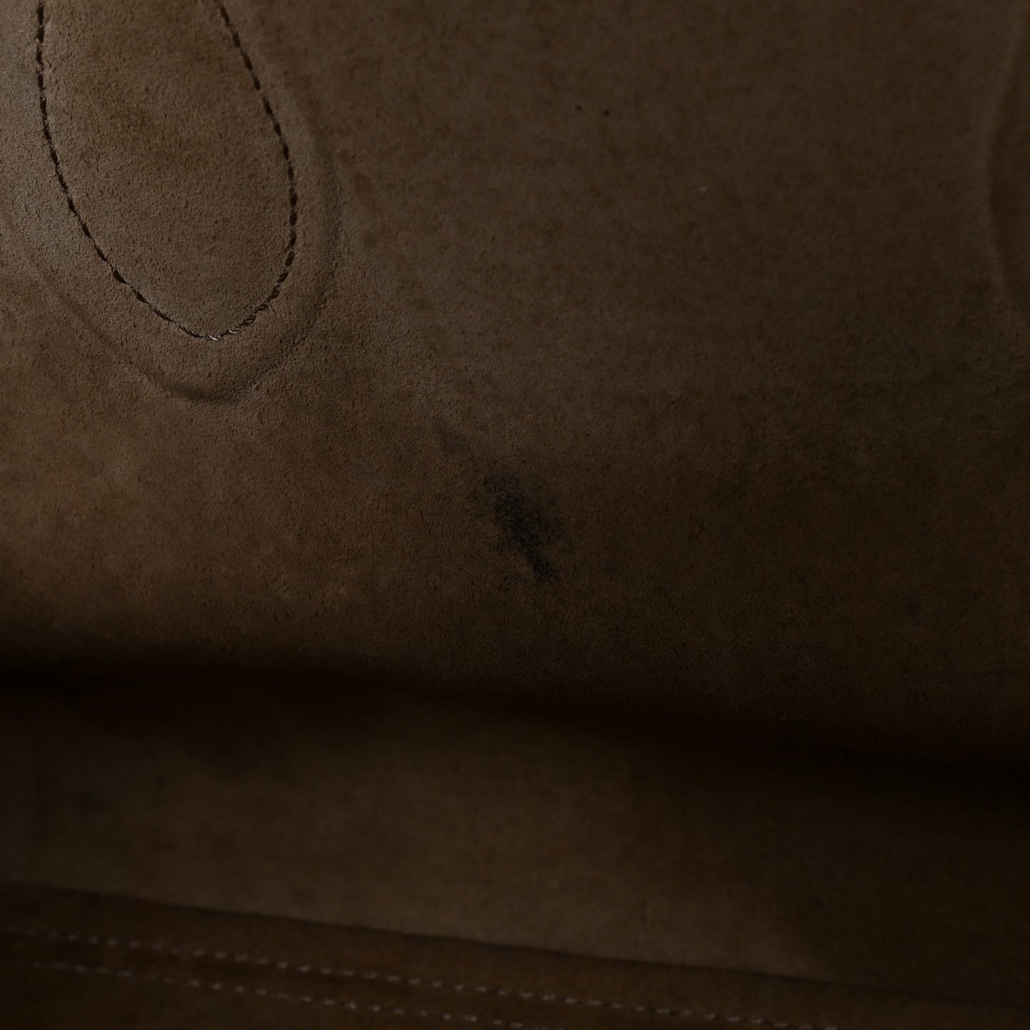 Crisped Calfskin Medium Tie Knot Tote Taupe