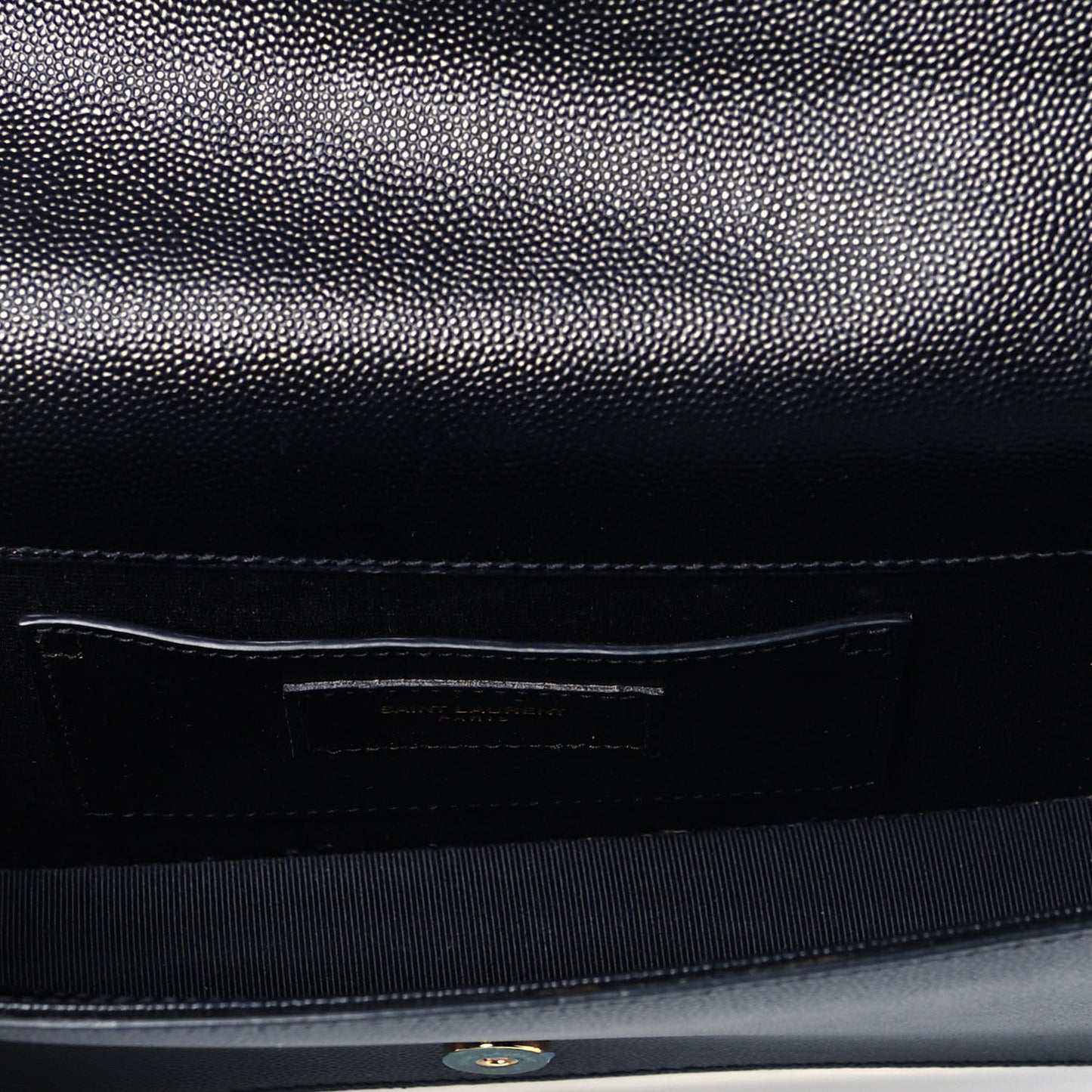 Grain De Poudre Classic Monogram Kate Clutch Black