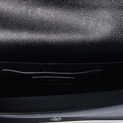 Saint Laurent Grain De Poudre Classic Monogram Kate Clutch Black 4 of 7