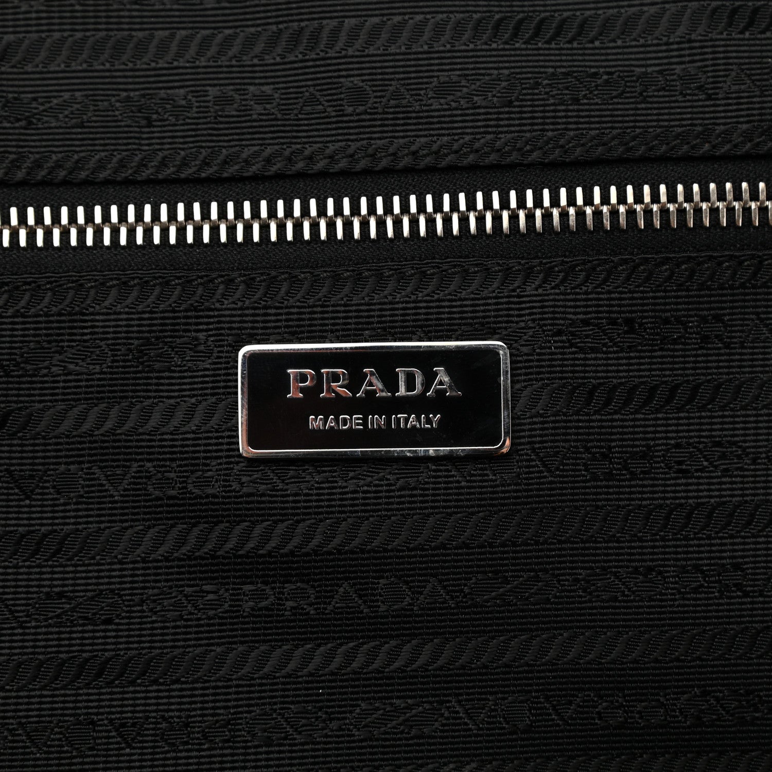 Prada Tessuto Nylon Saffiano Suitcase Black 5 of 13