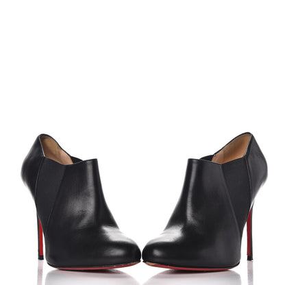 Christian Louboutin Calfskin Lastoto 110 Ankle Boots 37.5 Black 6 of 13