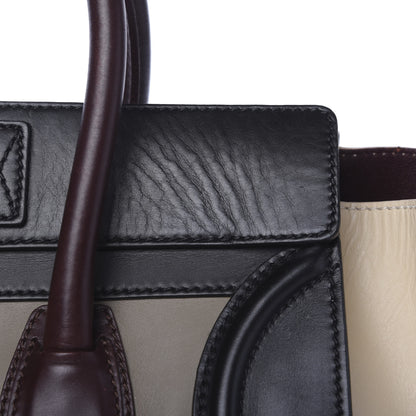 Celine Smooth Calfskin Mini Tri-Color Luggage Grey 17 of 17