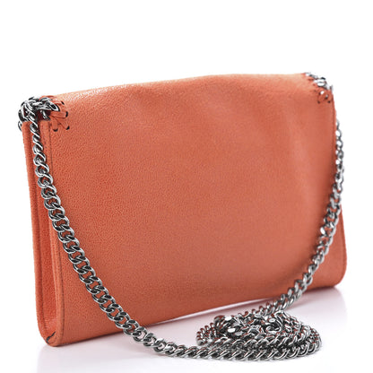 Stella McCartney Shaggy Deer Mini Falabella Crossbody Bag Orange 3 of 10