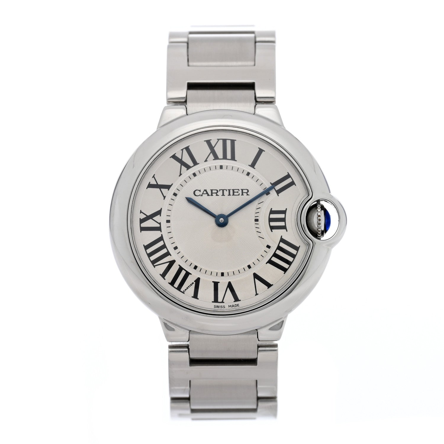 Cartier Stainless Steel 36mm Ballon Bleu De Cartier Quartz Watch 1 of 4