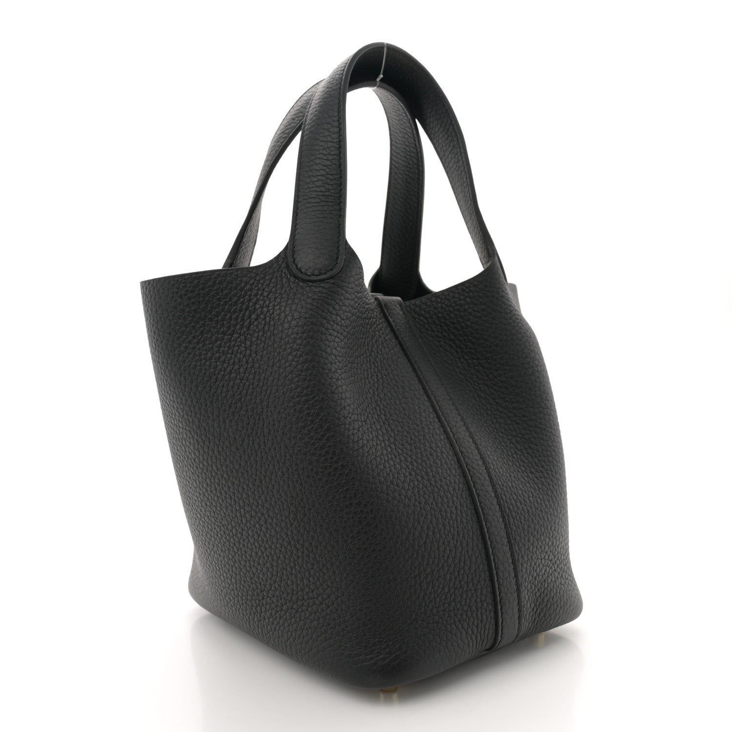 Hermes Taurillon Clemence Picotin Lock 18 PM Black 3 of 11