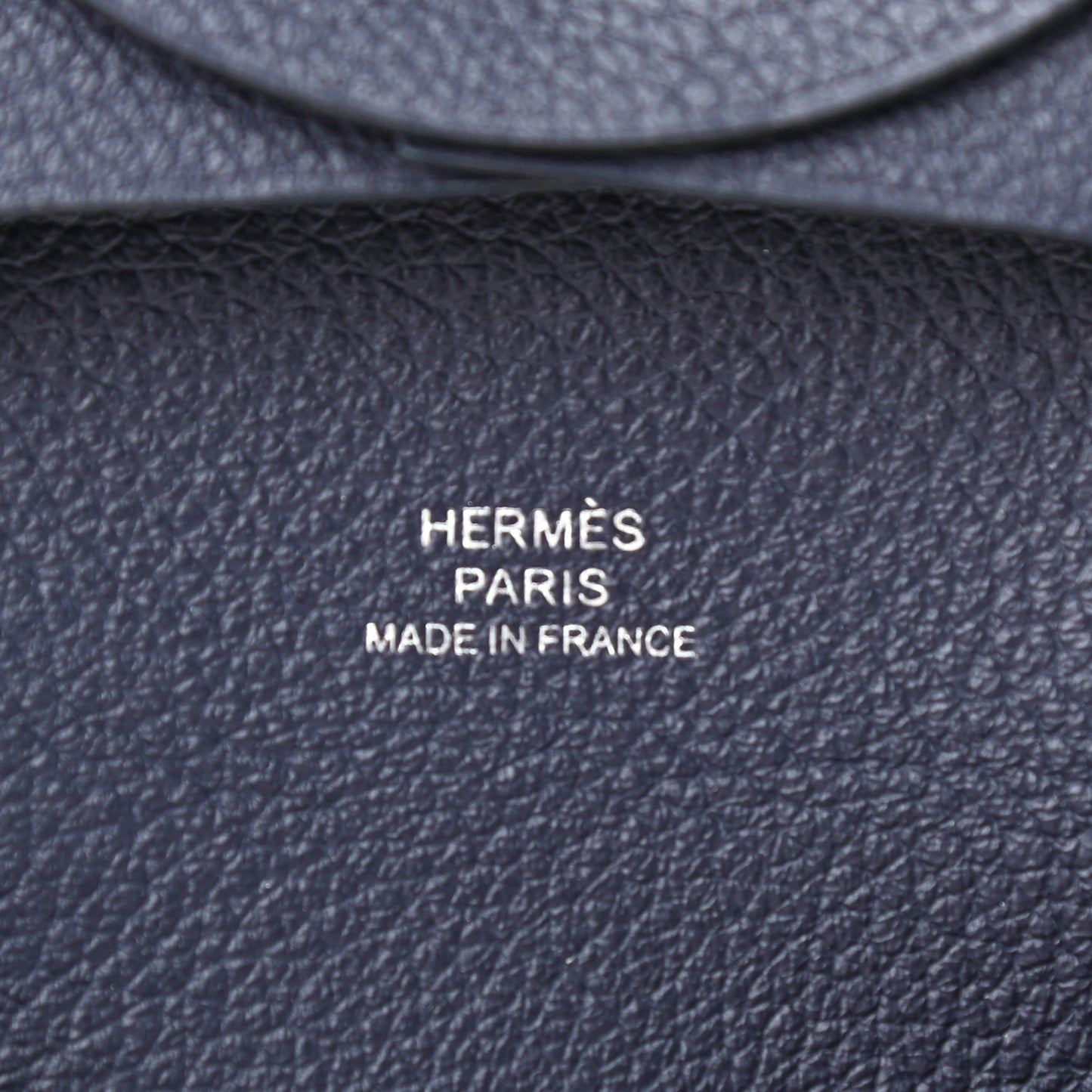 Chevre Mysore Bastia Coin Purse Bleu Indigo