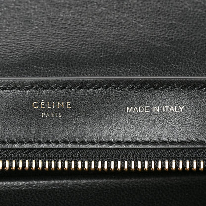 Celine Bullhide Calfskin Medium Tri-Color Trapeze Carmin 6 of 8