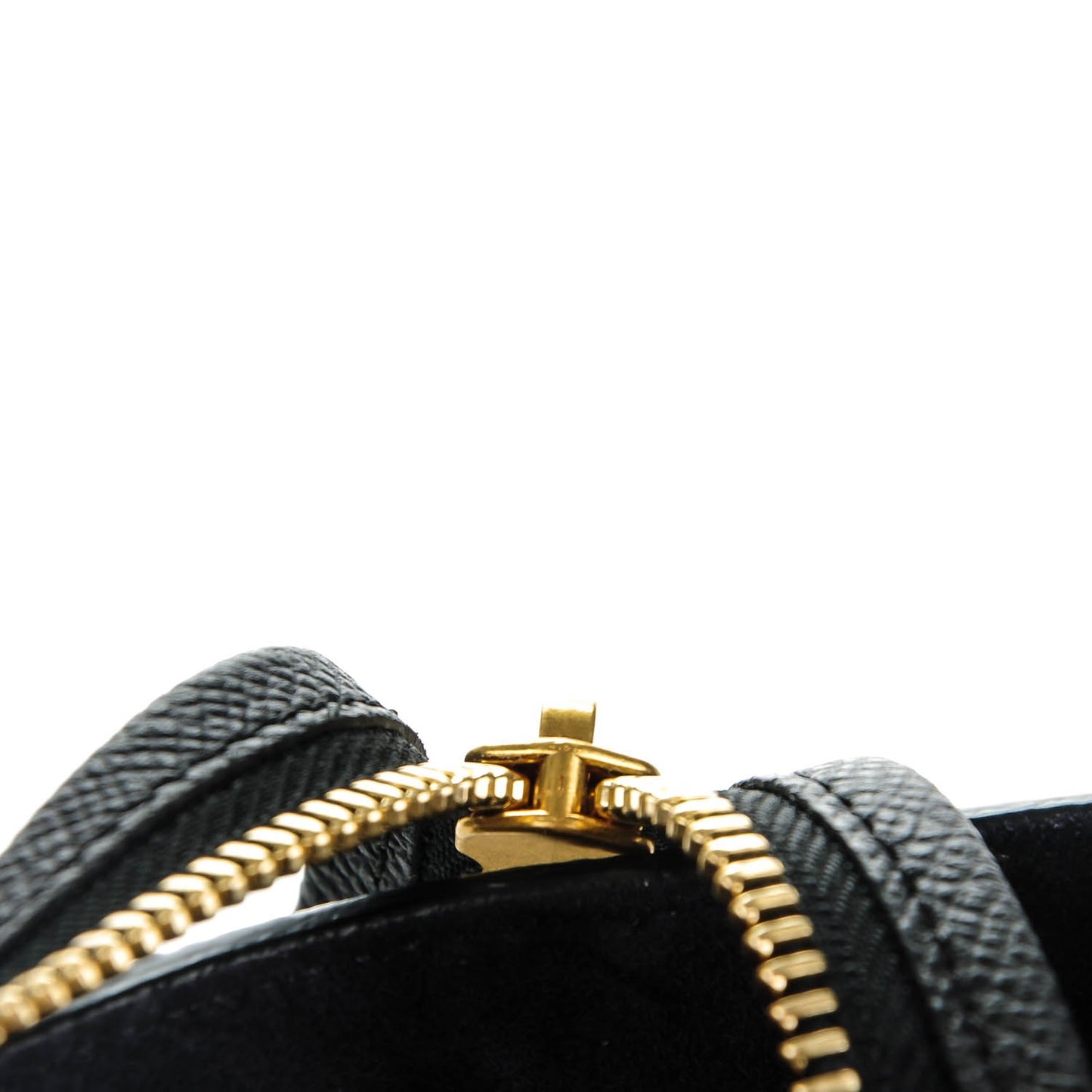 Grained Calfskin Mini Belt Bag Black