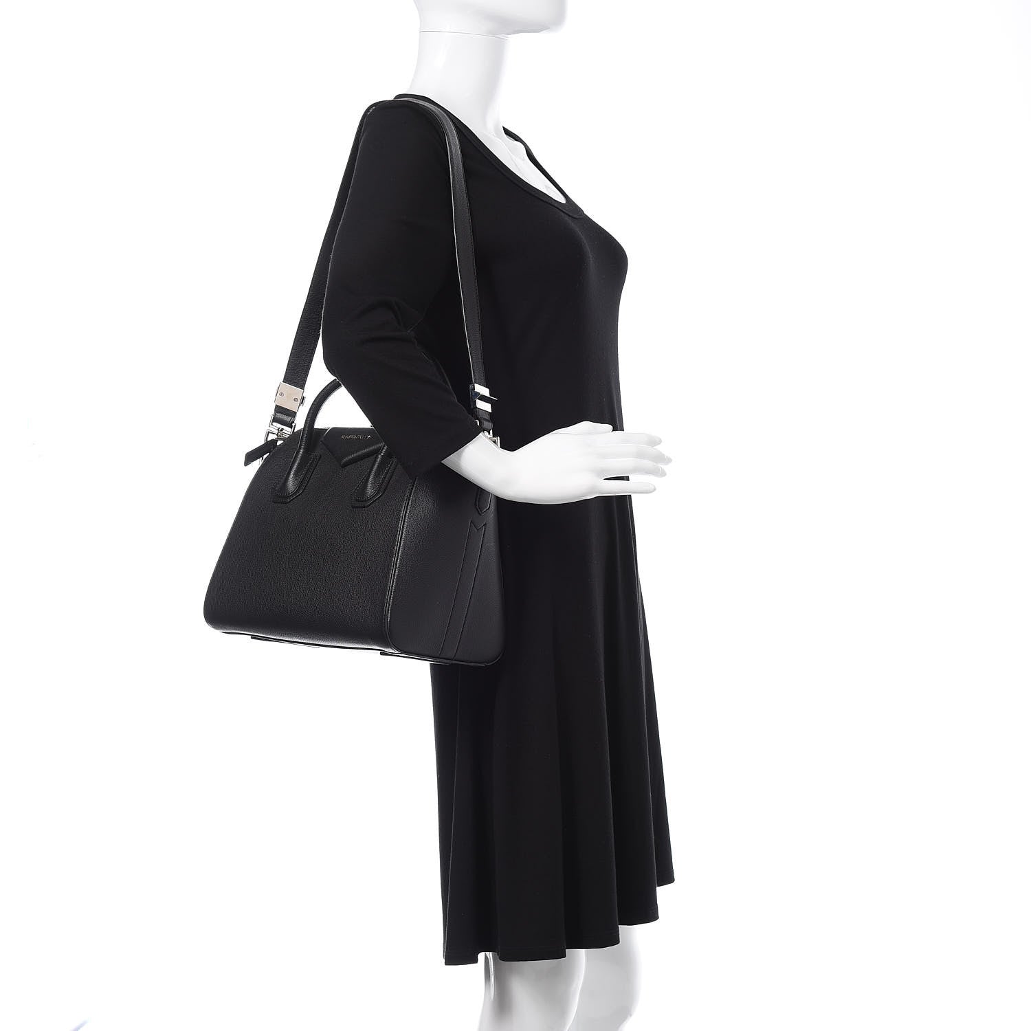 Givenchy Sugar Goatskin Small Antigona Black 2 of 14