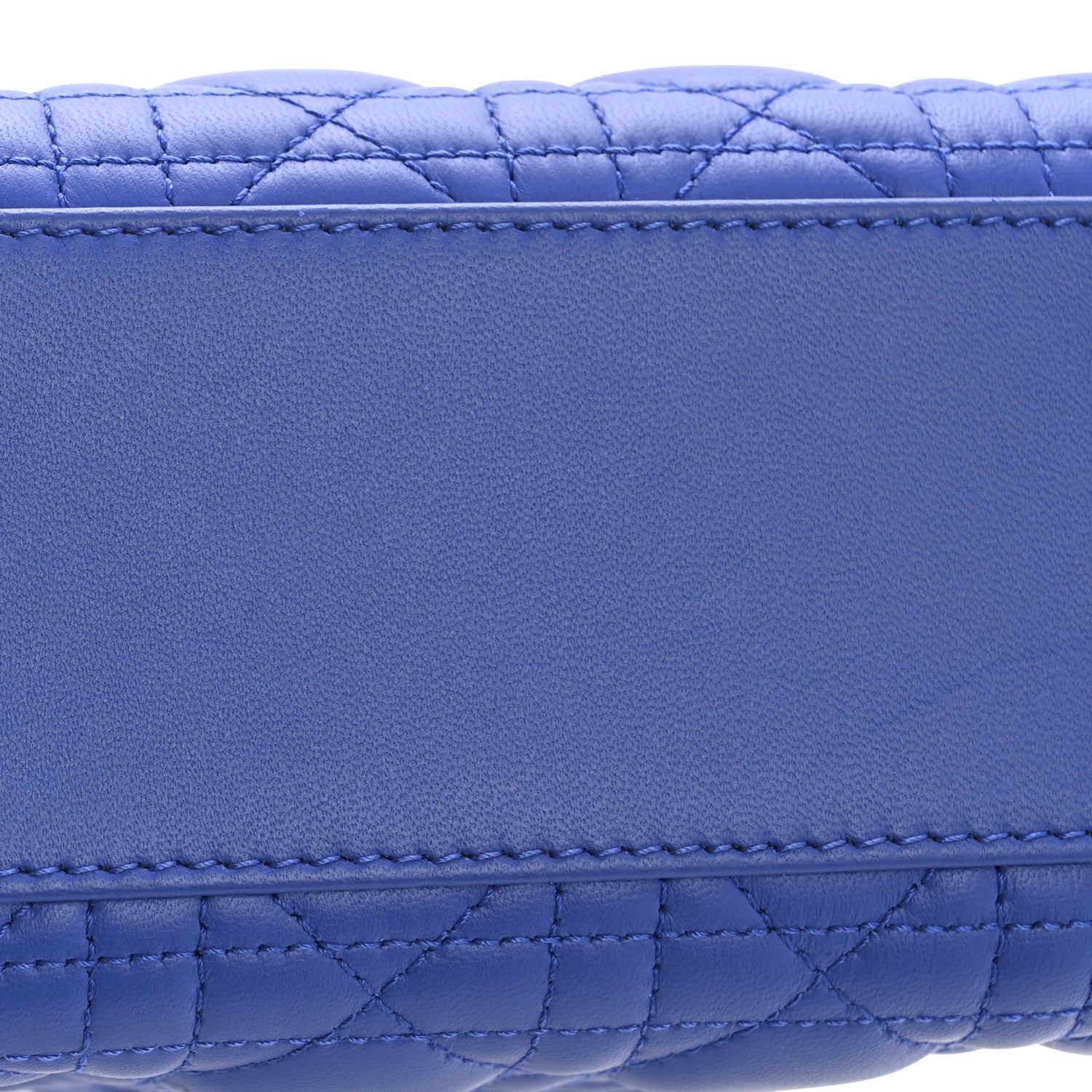 Christian Dior Lambskin Cannage Small My ABCDior Lady Dior Blue 14 of 14