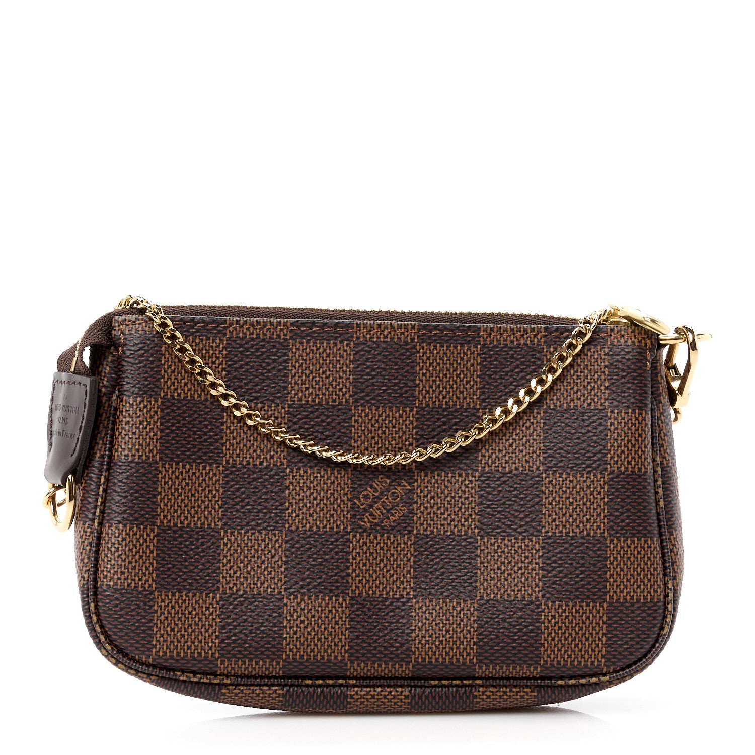 Louis Vuitton Damier Ebene Mini Pochette Accessories 1 of 11