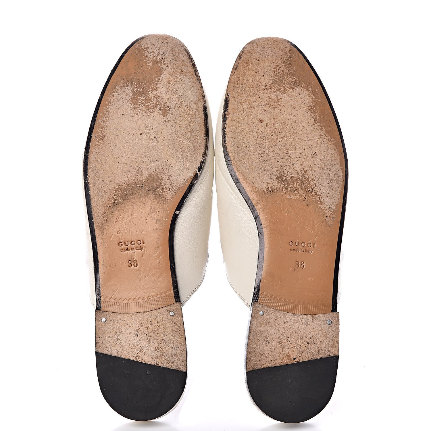 Gucci Malaga Kid Womens Princetown Slippers 38 Mystic White 7 of 22