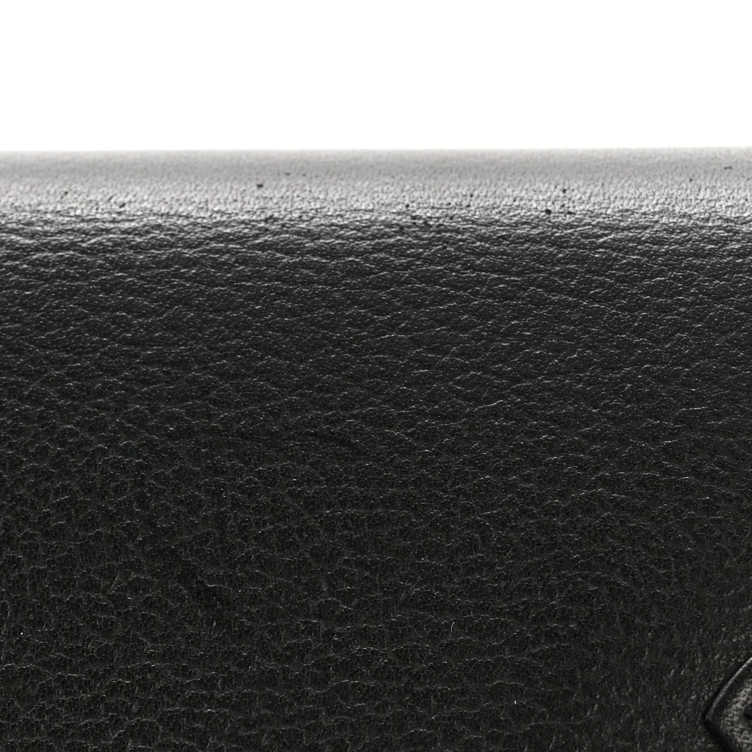 Hermes Evercolor Cavale Kelly Wallet To Go Black Ecru 13 of 14