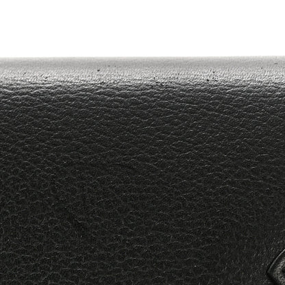 Hermes Evercolor Cavale Kelly Wallet To Go Black Ecru 13 of 14